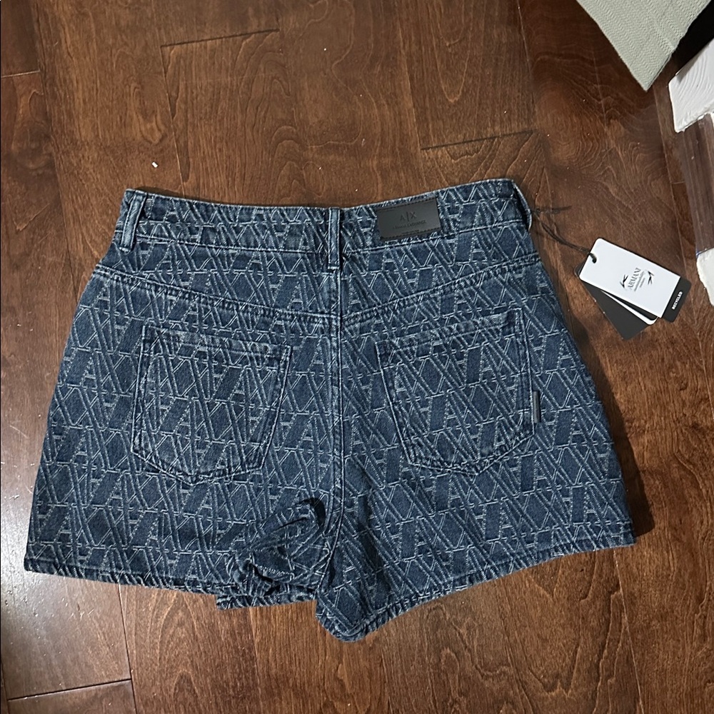 A/X Armani Exchange Blue Denim Skirt - Picture 3 of 4